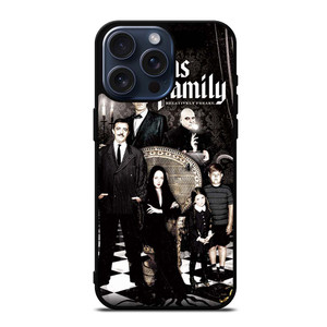 WEDNESDAY ADDAMS FAMILY iPhone 15 Pro Max Case WEDNESDAY ADDAMS FAMILY iPhone 15 Pro Max Case