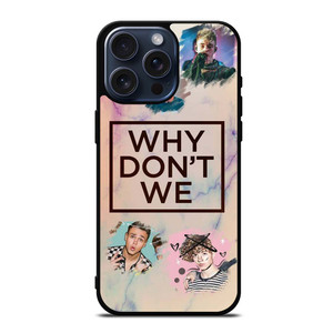 WHY DON'T WE MARBLE iPhone 15 Pro Max Case