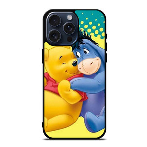 WINNIE THE POOH AND EEYORE CARTOON iPhone 15 Pro Max Case WINNIE THE POOH AND EEYORE CARTOON iPhone 15 Pro Max Case
