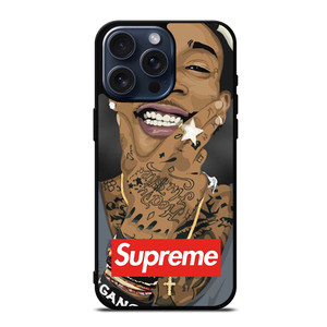 WIZ KHALIIFA X SUPREME iPhone 15 Pro Max Case WIZ KHALIIFA X SUPREME iPhone 15 Pro Max Case
