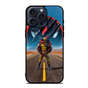 WOLVERINE FEAT DEADPOL MARVEL iPhone 15 Pro Max Case WOLVERINE FEAT DEADPOL MARVEL iPhone 15 Pro Max Case