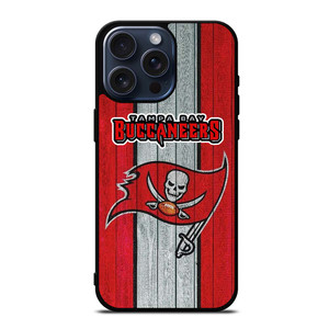WOODEN LOGO TAMPA BAY BUCCANEERS iPhone 15 Pro Max Case WOODEN LOGO TAMPA BAY BUCCANEERS iPhone 15 Pro Max Case