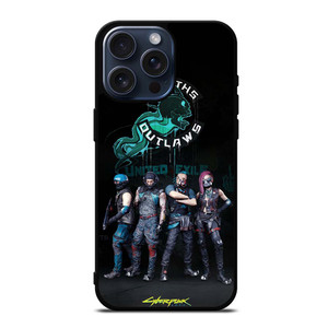 WRAITHS OUTLAWS CYBERPUNK 2077 iPhone 15 Pro Max Case WRAITHS OUTLAWS CYBERPUNK 2077 iPhone 15 Pro Max Case