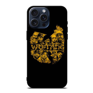 WUTANG CLAN ART LOGO iPhone 15 Pro Max Case WUTANG CLAN ART LOGO iPhone 15 Pro Max Case