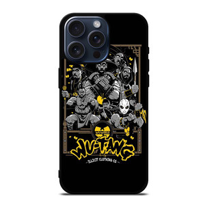 WUTANG CLAN CARTOON iPhone 15 Pro Max Case WUTANG CLAN CARTOON iPhone 15 Pro Max Case