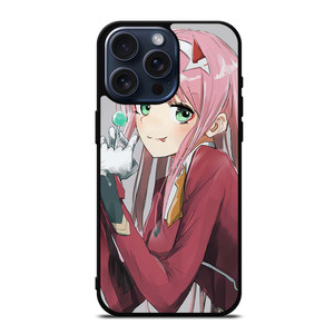 ZERO TWO CUTE DARLING IN FRANXX ANIME iPhone 15 Pro Max Case ZERO TWO CUTE DARLING IN FRANXX ANIME iPhone 15 Pro Max Case