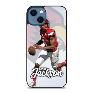 LAMAR JACKSON LOUISVILLE CARDINALS iPhone 14 Case LAMAR JACKSON LOUISVILLE CARDINALS iPhone 14 Case