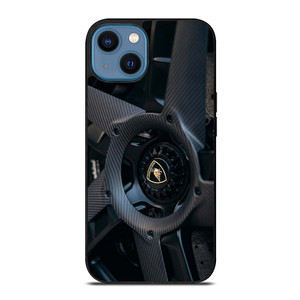 LAMBORGHINI CARBON WHEEL iPhone 14 Case LAMBORGHINI CARBON WHEEL iPhone 14 Case