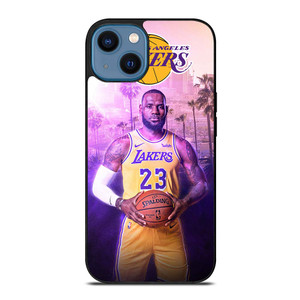 LEBRON JAMES LA LAKERS NBA iPhone 14 Case