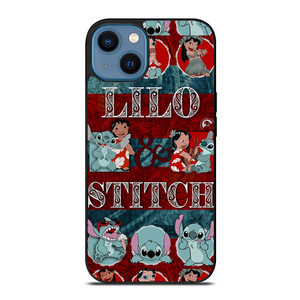 LILO AND STITCH ART COLLAGE iPhone 14 Case
