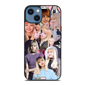 LISA BLACK PINK COLLAGE iPhone 14 Case LISA BLACK PINK COLLAGE iPhone 14 Case