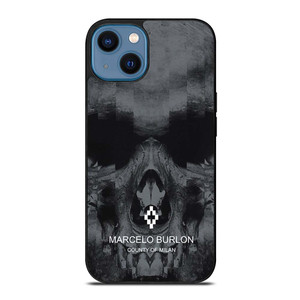 MARCELO BURLON SKULL LOGO iPhone 14 Case
