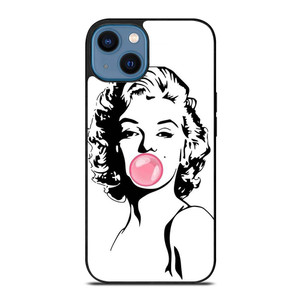 MARILYN MOENROE BUBLE GUM iPhone 14 Case