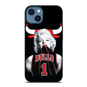 MARILYN MONROE CHICAGO BULLS NBA iPhone 14 Case
