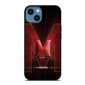 MARYLAND TERRAPINS FOOTBALL LOGO iPhone 14 Case MARYLAND TERRAPINS FOOTBALL LOGO iPhone 14 Case