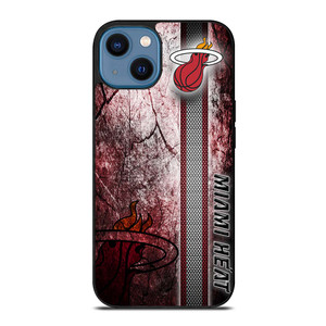 MIAMI HEAT GRUNGE LOGO iPhone 14 Case