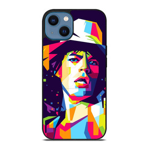 MICK JAGGER WPAP ART iPhone 14 Case