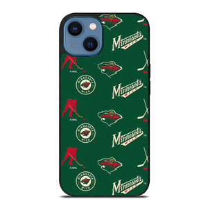 MINNESOTA WILD NHL PATTERN iPhone 14 Case
