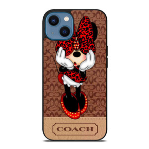 MINNIE MOUSE COACH iPhone 14 Case