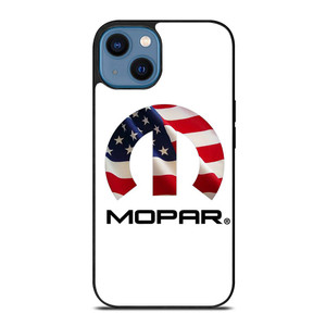 MOPAR USA FLAG LOGO iPhone 14 Case MOPAR USA FLAG LOGO iPhone 14 Case