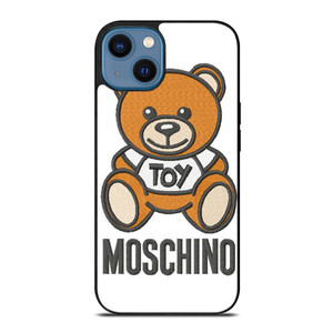MOSCHINO TOY EMBROIDERED iPhone 14 Case MOSCHINO TOY EMBROIDERED iPhone 14 Case