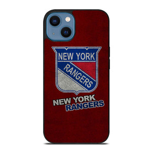 NEW YORK RANGERS SUEDE TEXTURE iPhone 14 Case NEW YORK RANGERS SUEDE TEXTURE iPhone 14 Case
