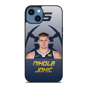NIKOLA JOKIC DENVER NUGGETS SYMBOL iPhone 14 Case