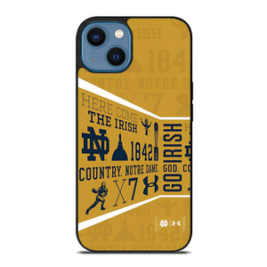 NOTRE DAME FIGHTING IRISH WALL iPhone 14 Case
