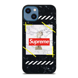 OFF WITE STATUE SUPREME iPhone 14 Case OFF WITE STATUE SUPREME iPhone 14 Case