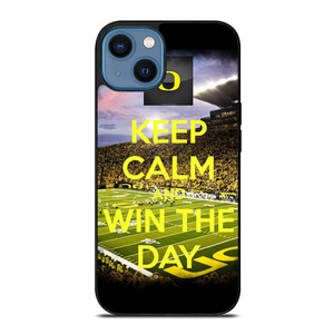 OREGON DUCKS WIN THE DAY iPhone 14 Case OREGON DUCKS WIN THE DAY iPhone 14 Case