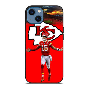 PATRICK MAHOMES KC CHIEFS LOGO iPhone 14 Case