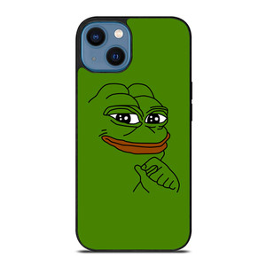 PEPE THE FROG CARTOON iPhone 14 Case