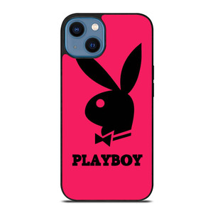 PLAYBOY LOGO PINK iPhone 14 Case PLAYBOY LOGO PINK iPhone 14 Case