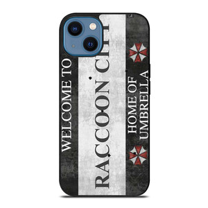 RACCOON CITY RESIDENT EVIL SIGN iPhone 14 Case