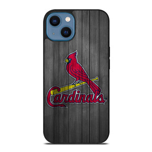 SAINT LOUIS CARDINALS WOODEN ICON iPhone 14 Case SAINT LOUIS CARDINALS WOODEN ICON iPhone 14 Case