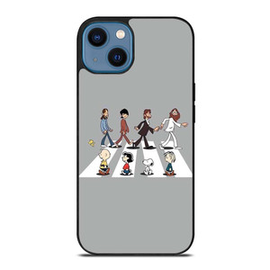 SNOOPY CHARLIE BROWN CROSS iPhone 14 Case SNOOPY CHARLIE BROWN CROSS iPhone 14 Case