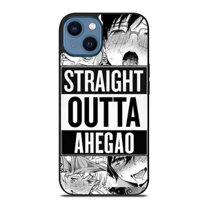 STRAIGHT OUTTA AHEGAO iPhone 14 Case STRAIGHT OUTTA AHEGAO iPhone 14 Case