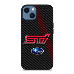 SUBARU STI CARBON LOGO iPhone 14 Case