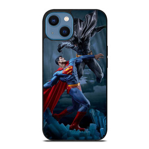 SUPERMAN VS BATMAN SUPERHERO DC iPhone 14 Case SUPERMAN VS BATMAN SUPERHERO DC iPhone 14 Case