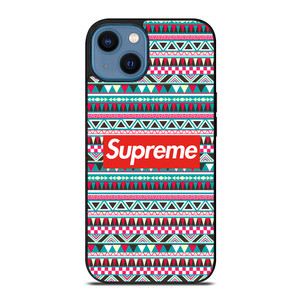 SUPREME AZTEC PATTERN iPhone 14 Case SUPREME AZTEC PATTERN iPhone 14 Case