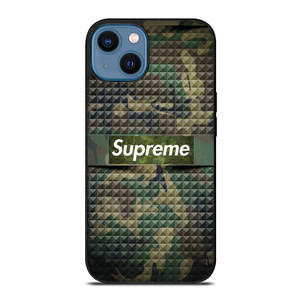 SUPREME BET LOGO CAMO iPhone 14 Case