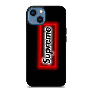 SUPREME LOGO NEON BOX iPhone 14 Case