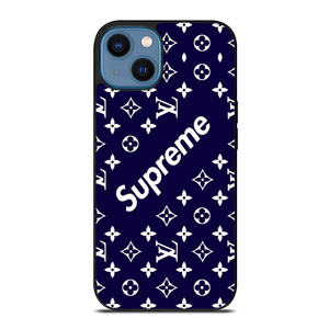 SUPREME NAVY PATTREN iPhone 14 Case SUPREME NAVY PATTREN iPhone 14 Case