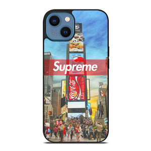 SUPREME TIME SQUARE iPhone 14 Case SUPREME TIME SQUARE iPhone 14 Case