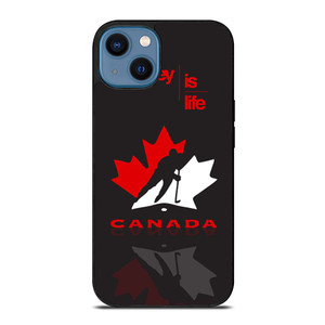 TEAM CANADA HOCKEY SYMBOL iPhone 14 Case TEAM CANADA HOCKEY SYMBOL iPhone 14 Case
