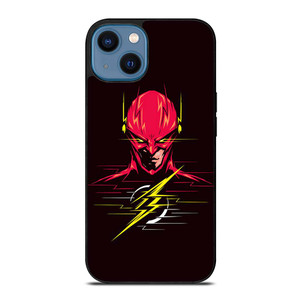 THE FLASH SUPERHERO SIMPLE iPhone 14 Case THE FLASH SUPERHERO SIMPLE iPhone 14 Case