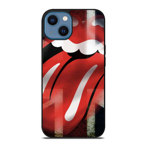 THE ROLLING STONES BRITISH FLAG LOGO iPhone 14 Case THE ROLLING STONES BRITISH FLAG LOGO iPhone 14 Case