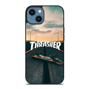 THRASHER LOGO SKATEBOARD MAGAZINE iPhone 14 Case THRASHER LOGO SKATEBOARD MAGAZINE iPhone 14 Case