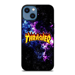 THRASHER SKATEBOARD MAGAZINE NEBULA iPhone 14 Case THRASHER SKATEBOARD MAGAZINE NEBULA iPhone 14 Case