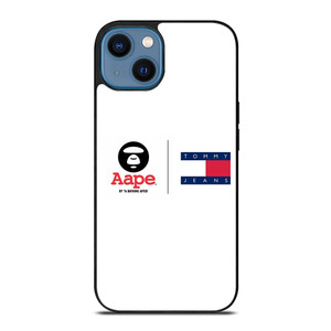 TOMMY HILFIGER A BATHING APE LOGO iPhone 14 Case TOMMY HILFIGER A BATHING APE LOGO iPhone 14 Case